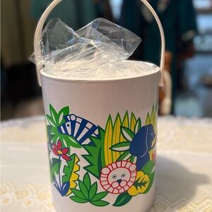 Vintage Colorful Jungle Art Ice Bucket